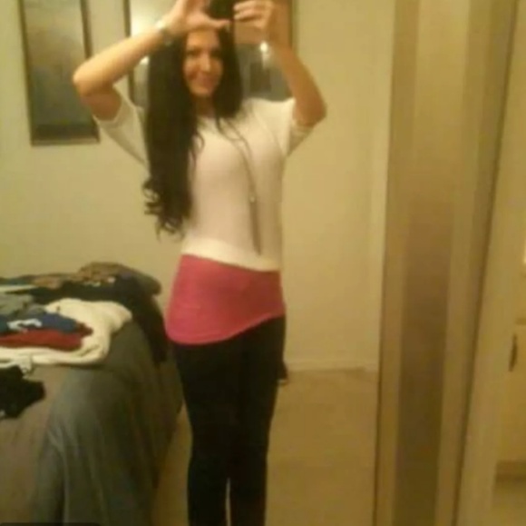 ***SOLD***EXPRESS Off White Off Shoulder Knit!! - Picture 3 of 4